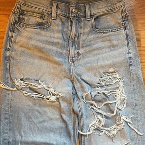 AE destroyed denim jeans